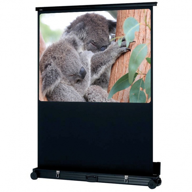 Mobile Leinwand 235x147 cm (Format 16:10 Breitbild) Tuch: mattweiß, 